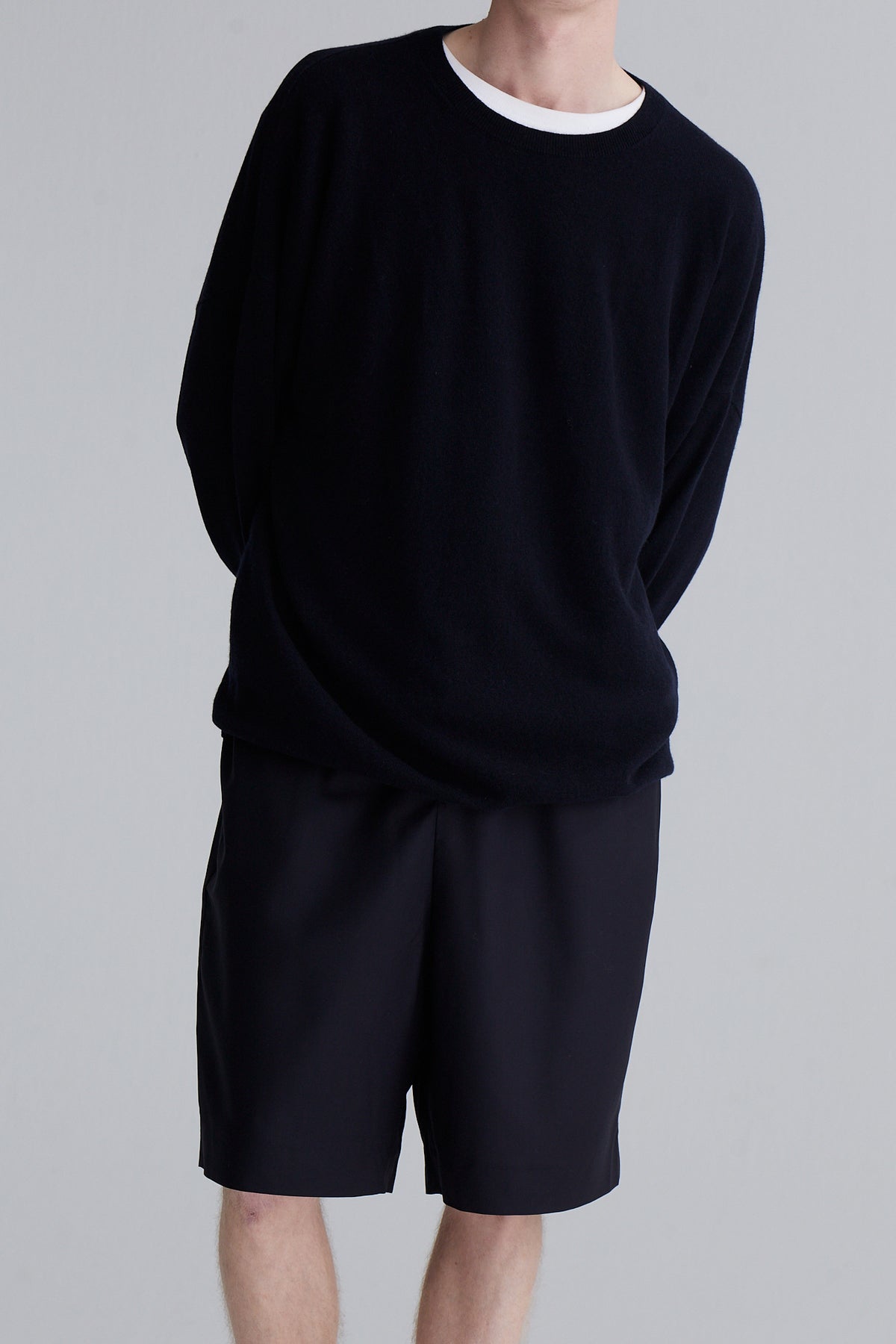 cashmere sweater levi cashmere navy