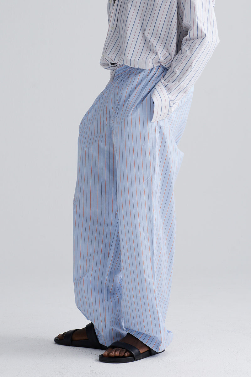 long pants noa cotton lblue