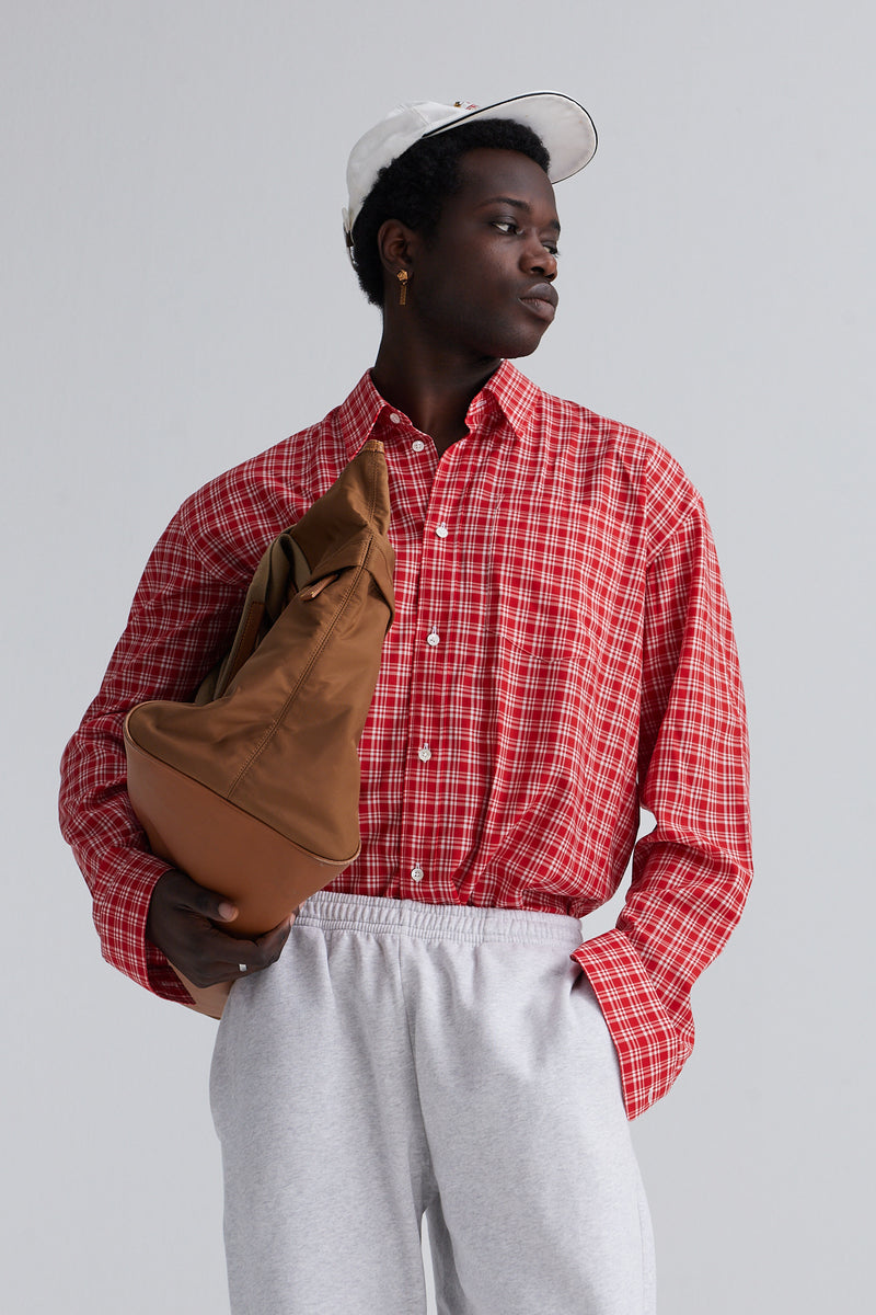 shirt wally wool red