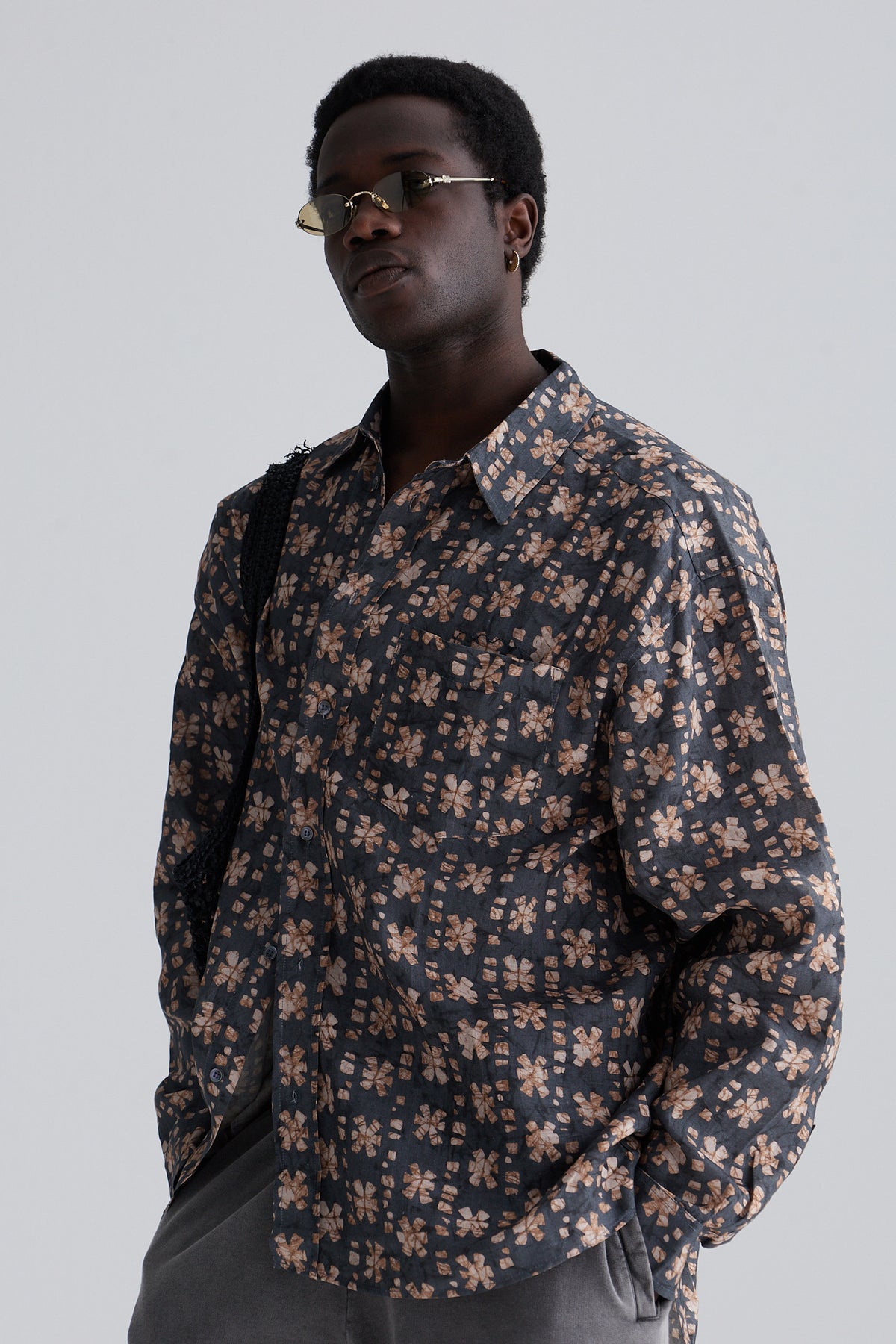 shirt eli linen grey