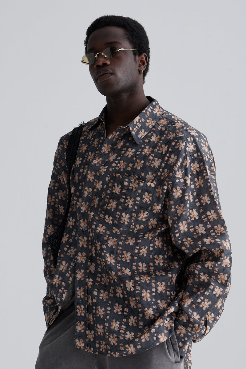 shirt eli linen grey