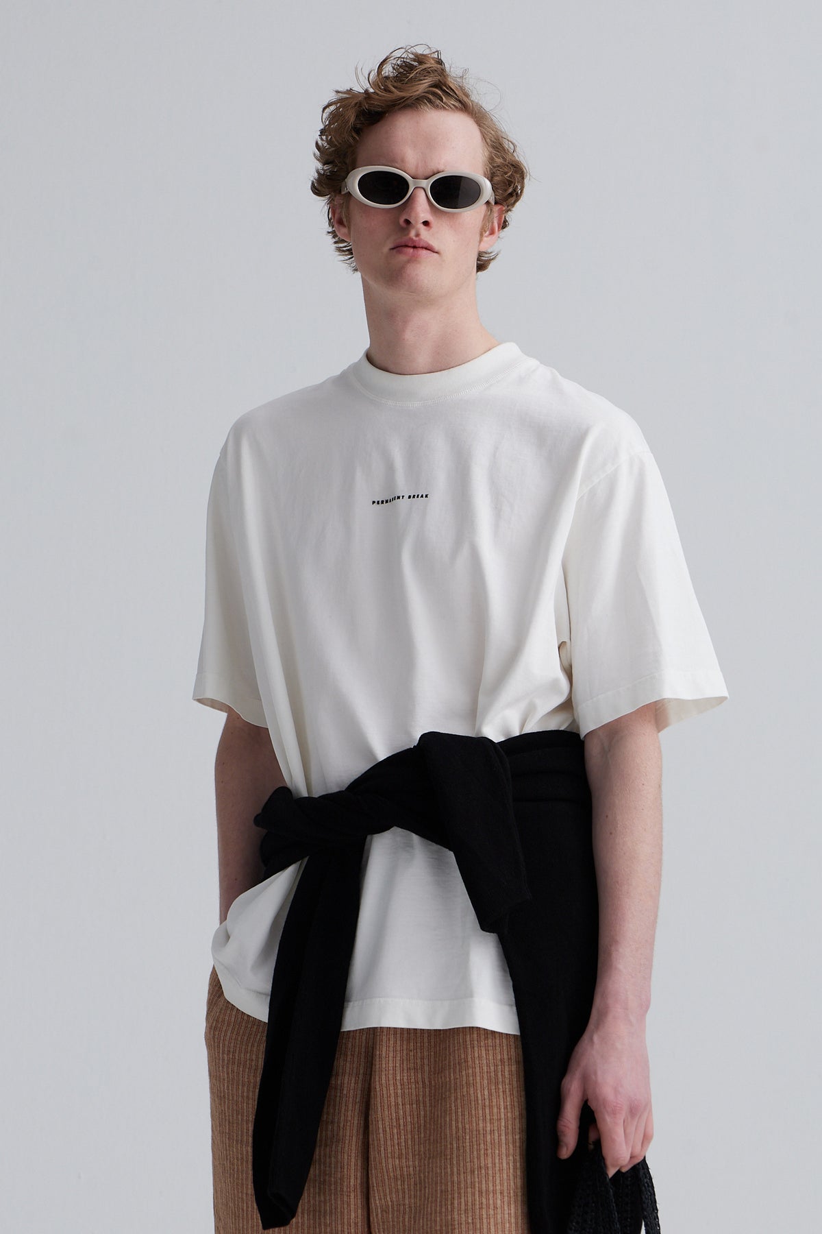 t-shirt finn cotton white