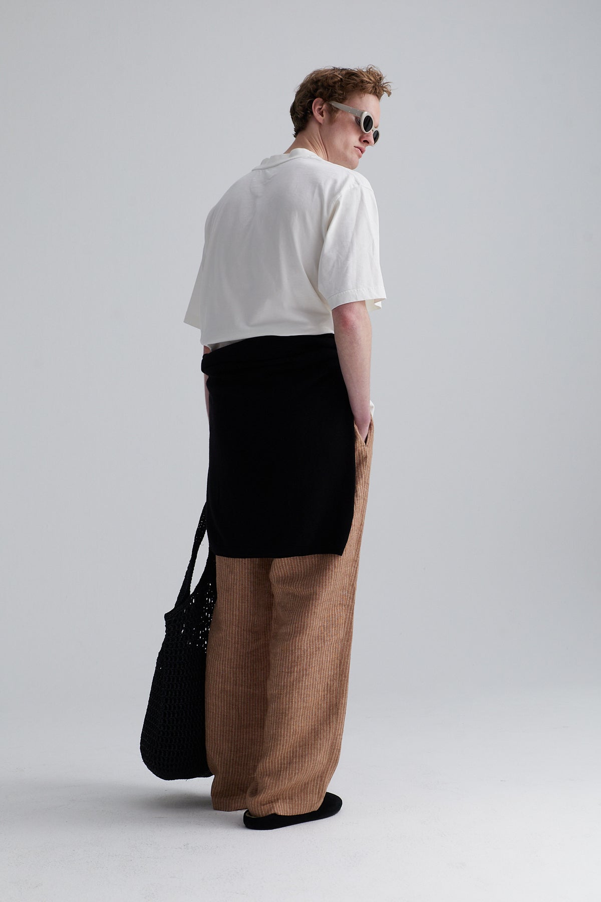 t-shirt finn cotton white