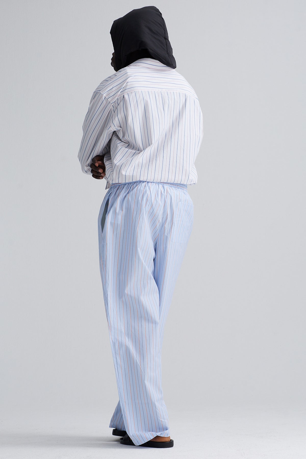 long pants noa cotton lblue