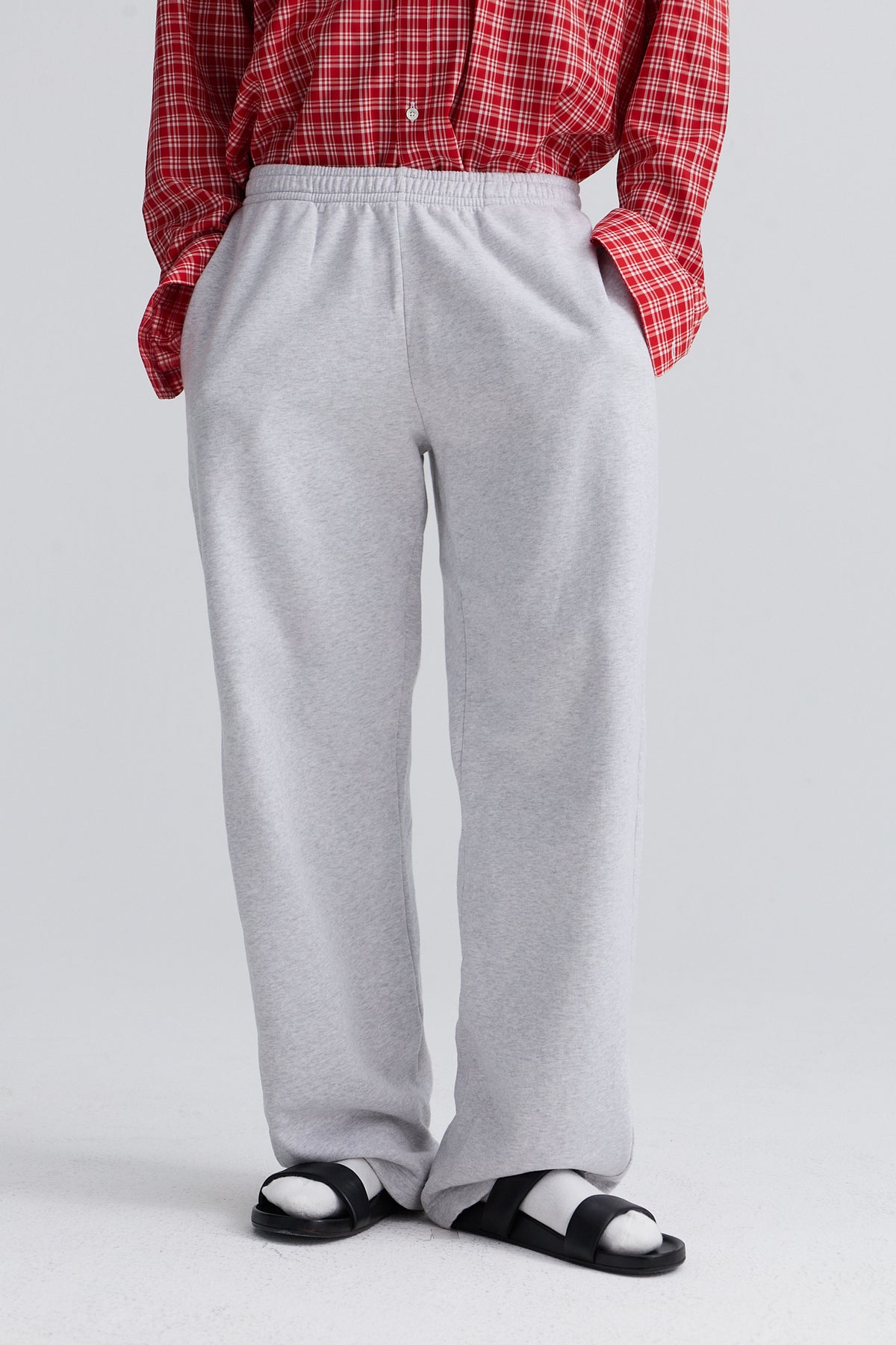 sweat pants leo cotton lgrey
