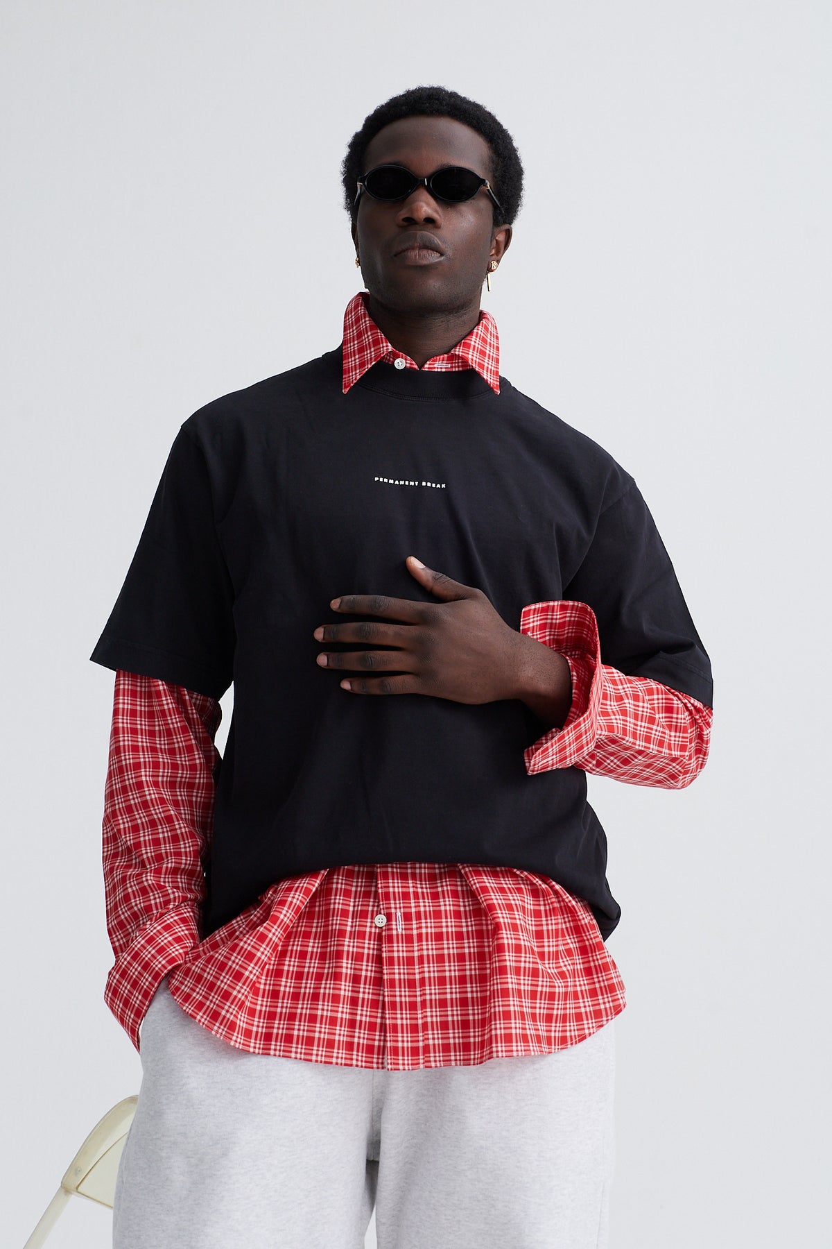 shirt wally wool red