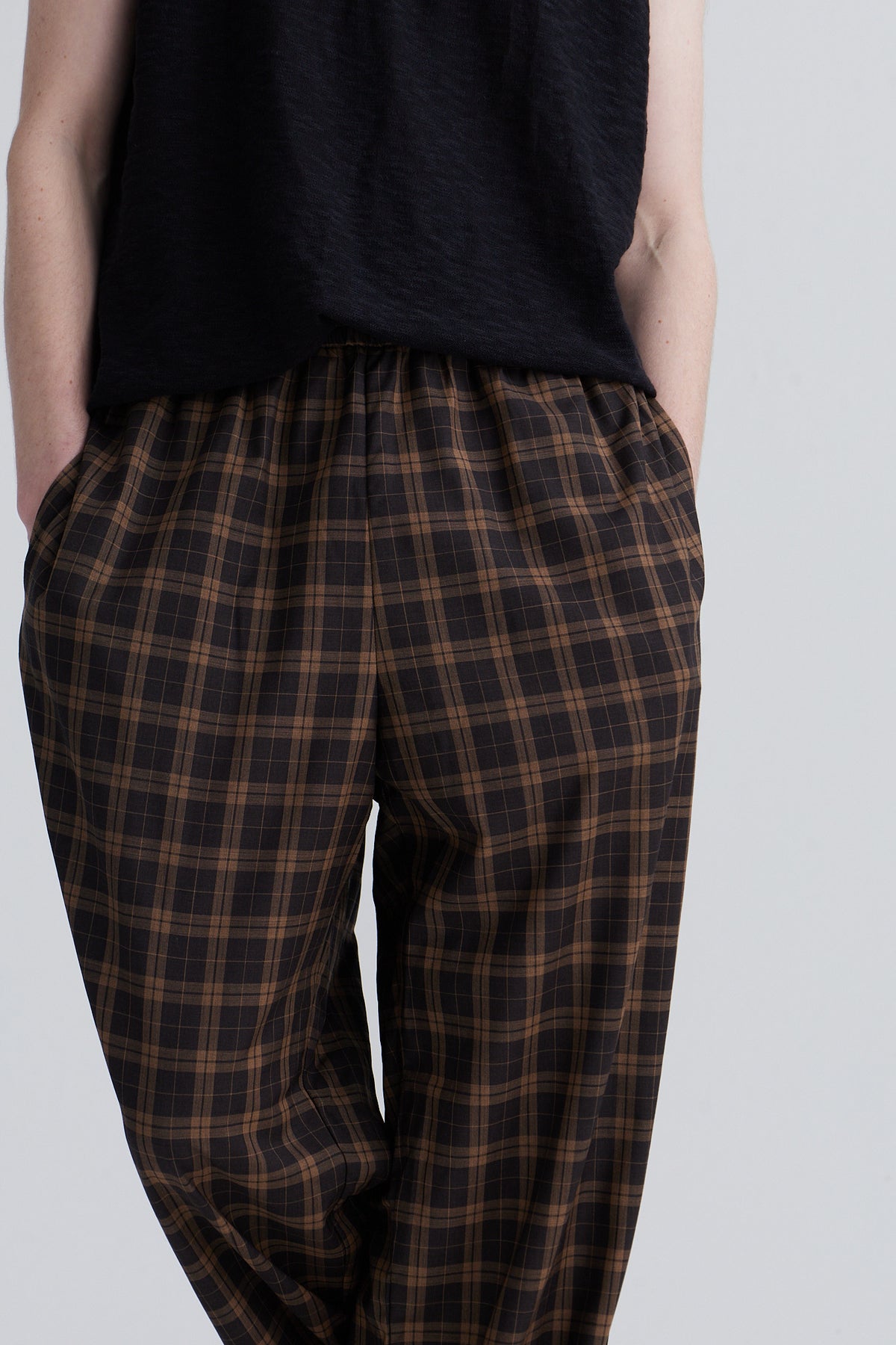 long pants noa wool brown