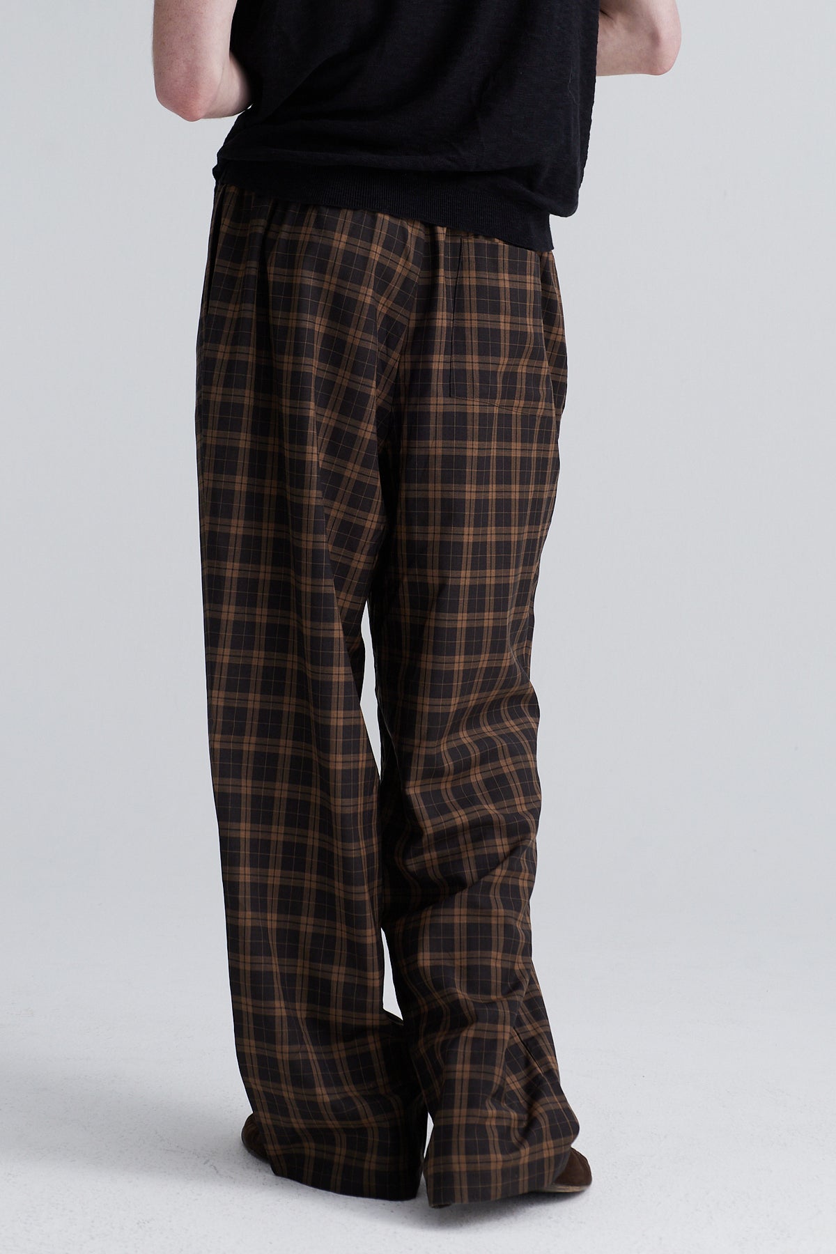 long pants noa wool brown