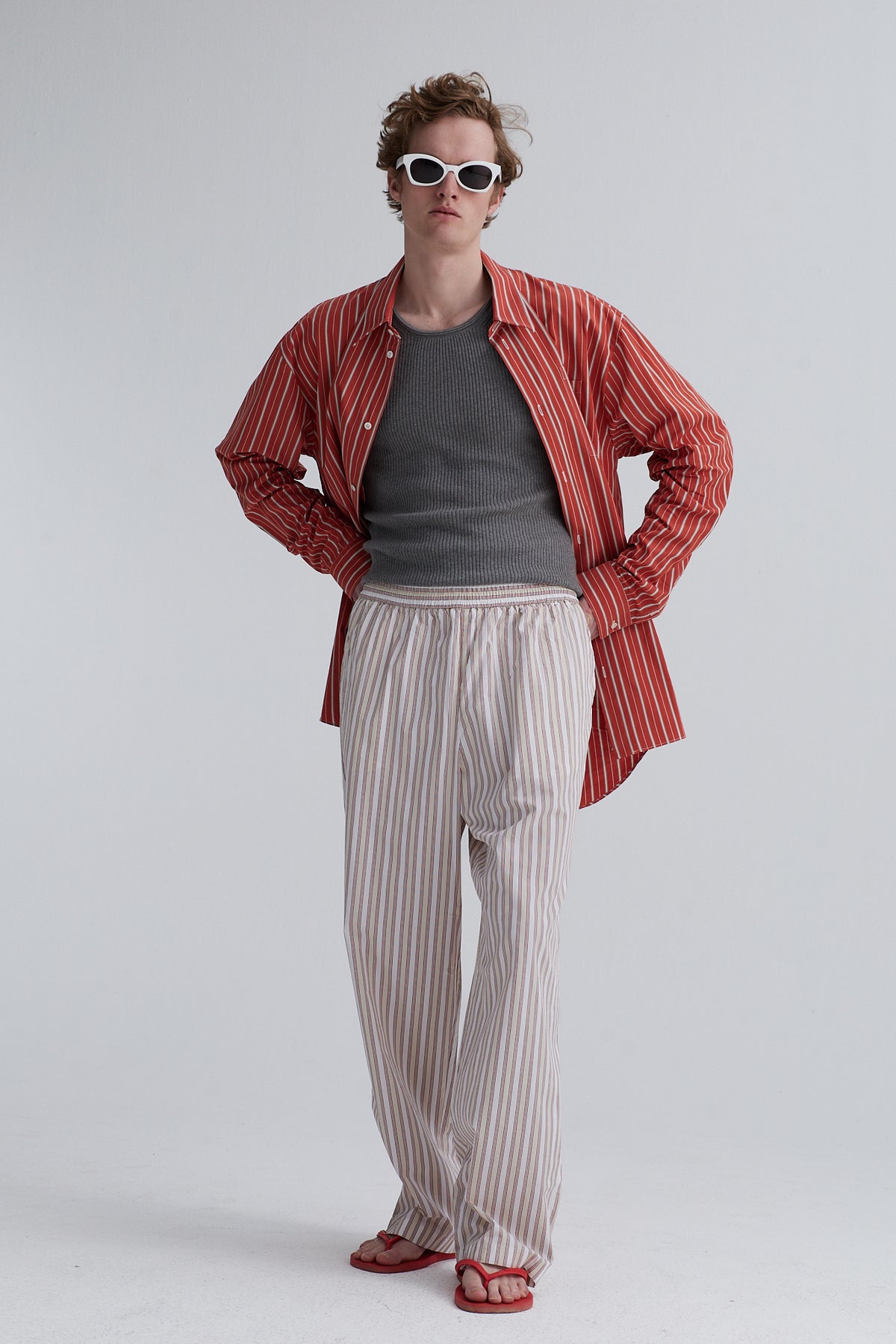 long pants noa cotton offwhite
