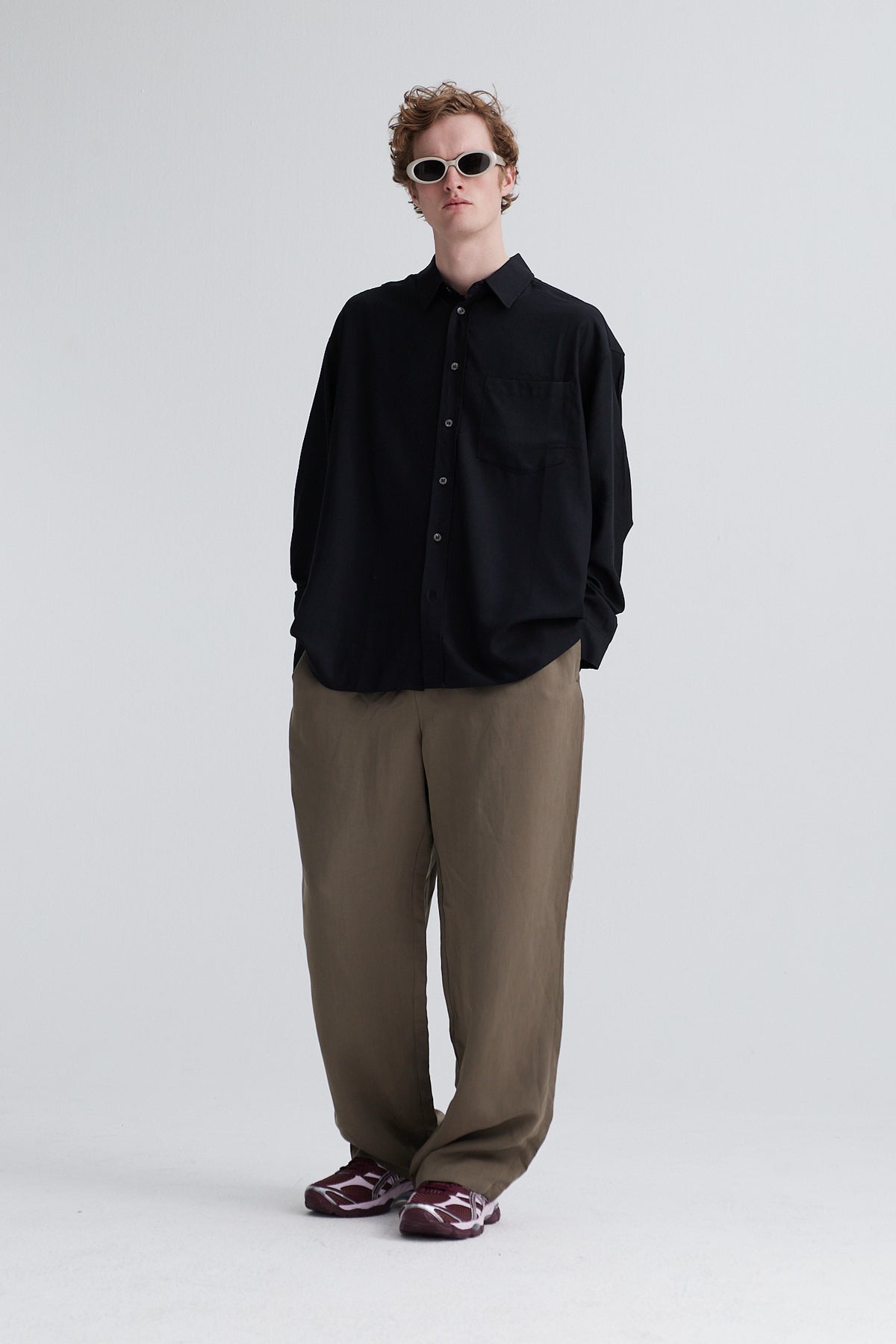 shirt eli lyocell black