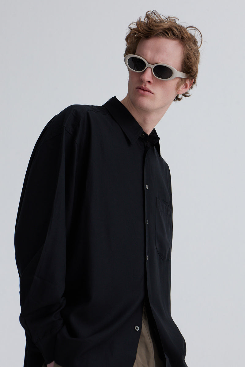 shirt eli lyocell black