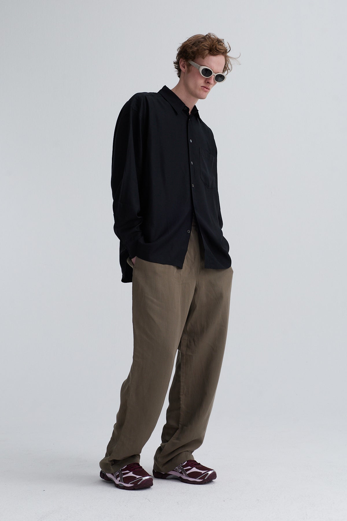 shirt eli lyocell black