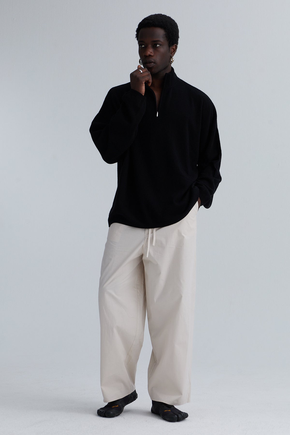 pants brad cotton sand