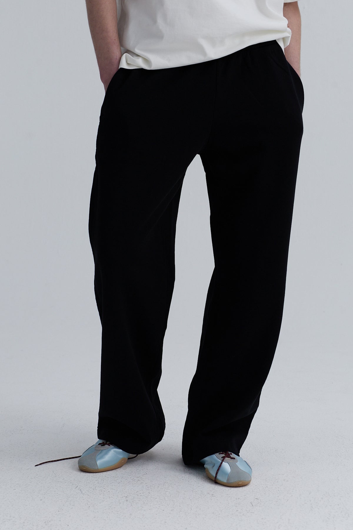 sweat pants leo cotton black