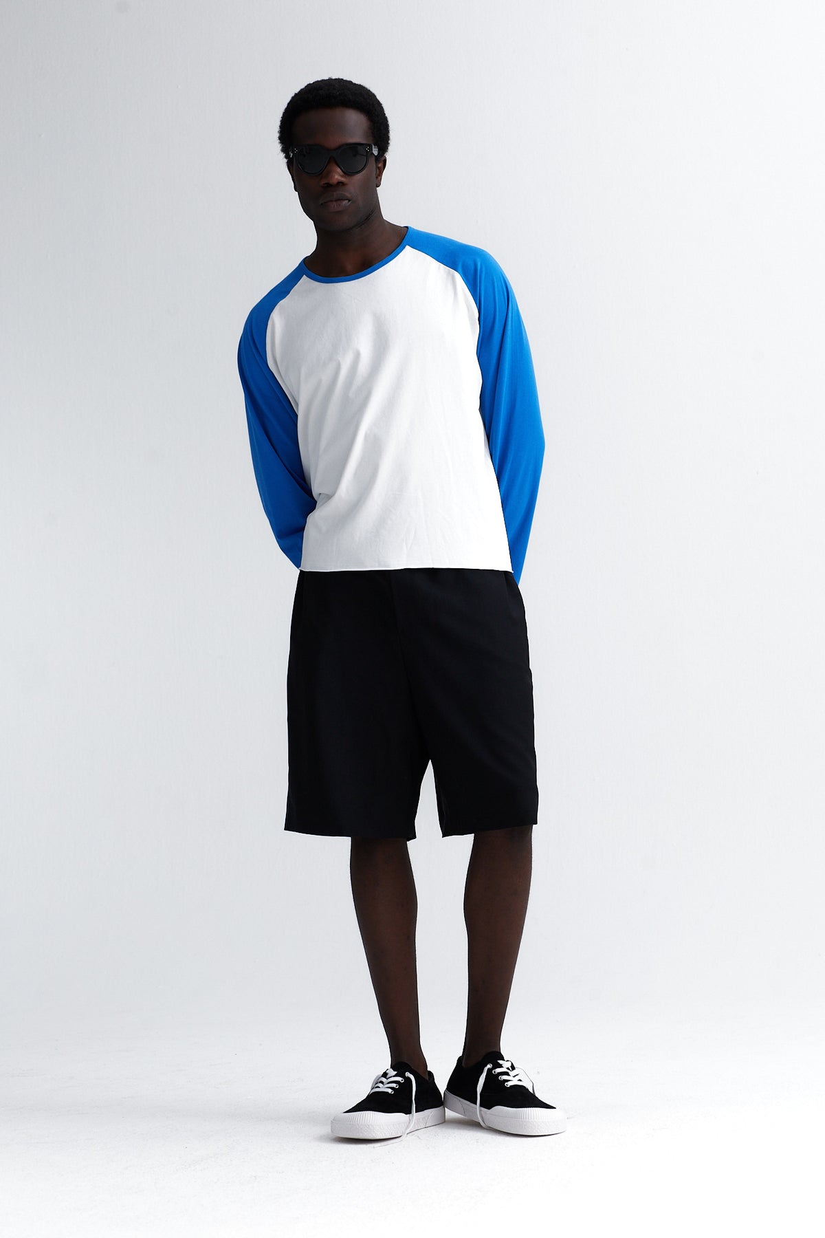 two tone sweat alfie cotton blue