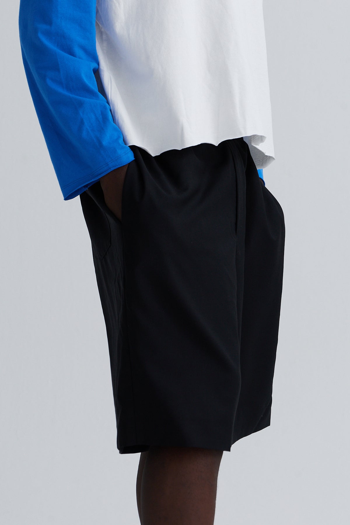 long short milan wool mohair black