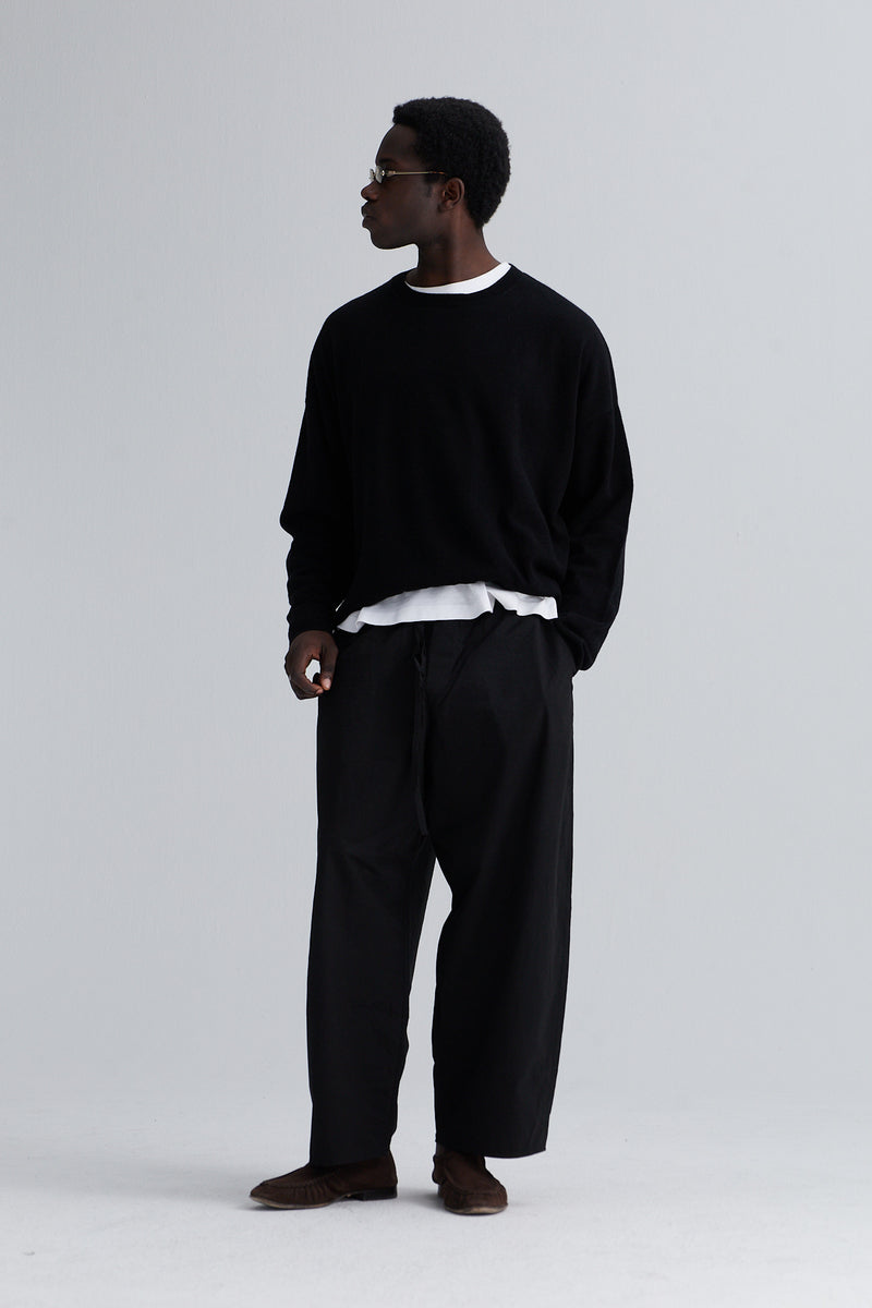 pants brad cotton black