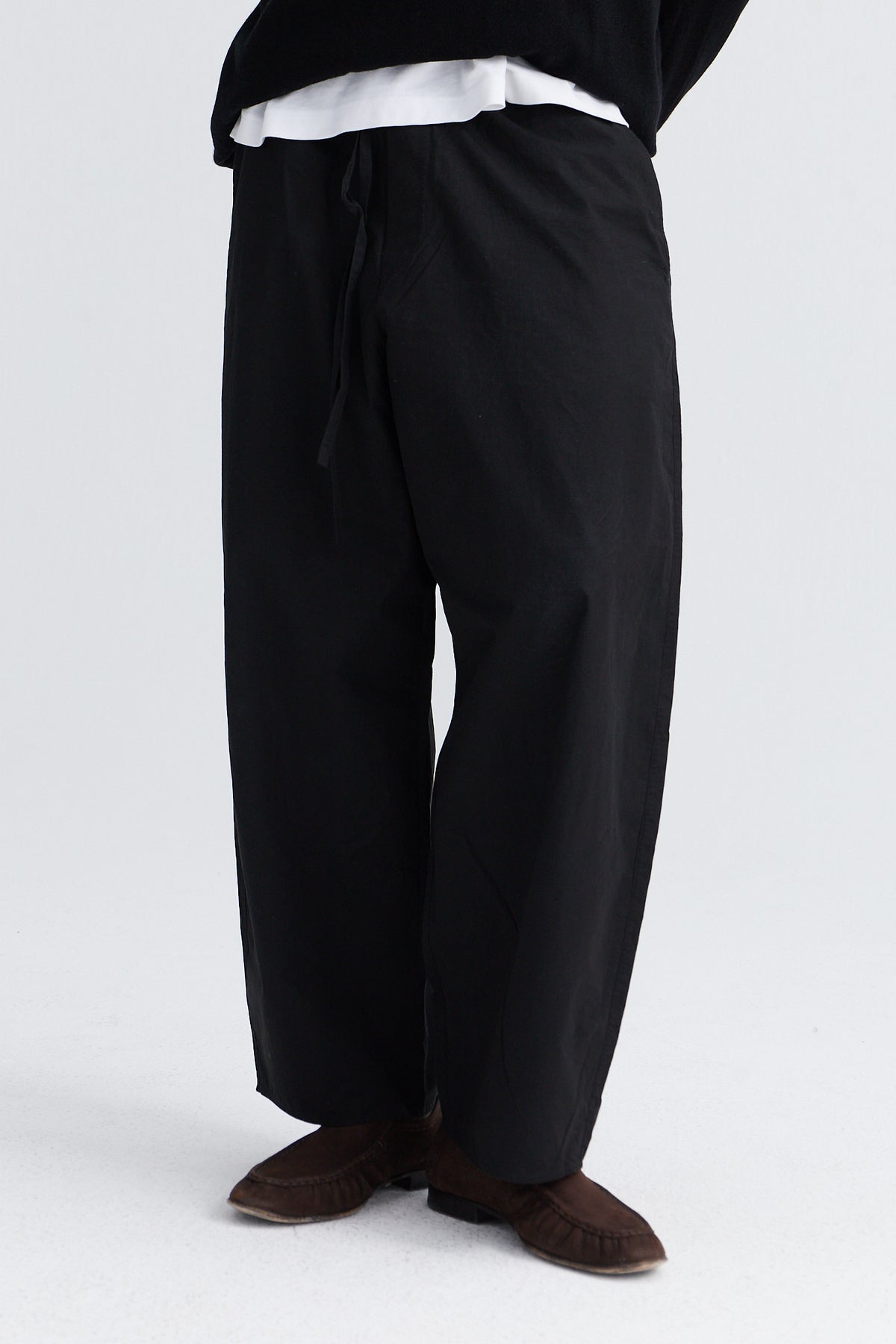 pants brad cotton black
