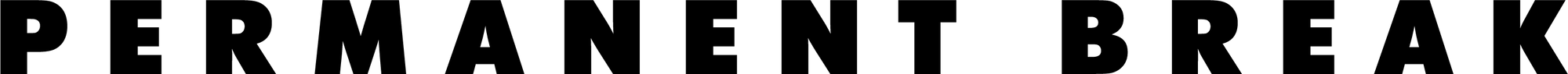 PERMANENT BREAK