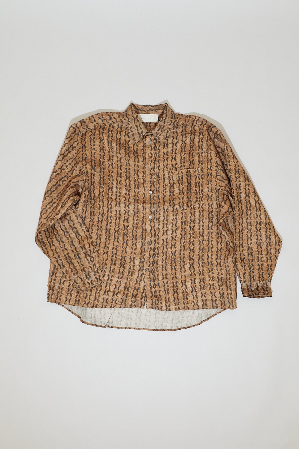 shirt eli linen brown