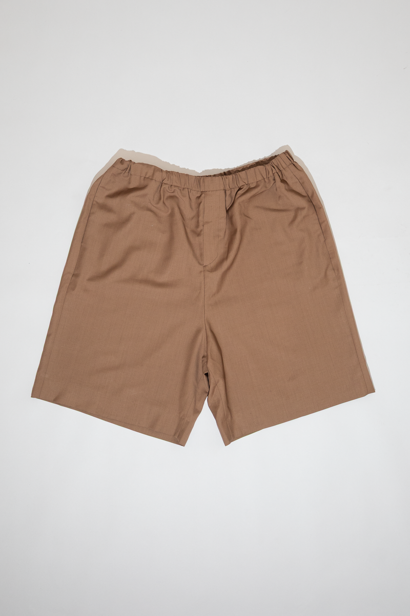 long short milan wool mohair tabacco