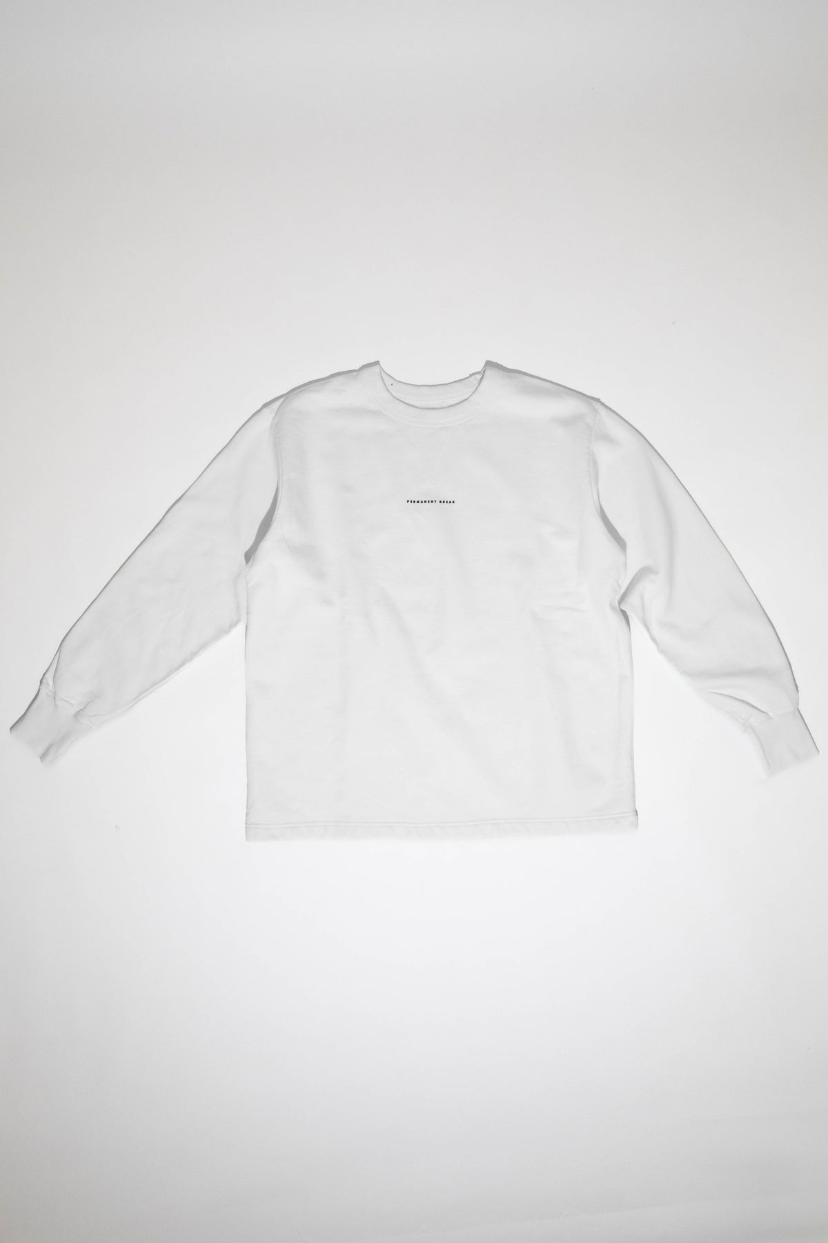 crew t sweat cotton white