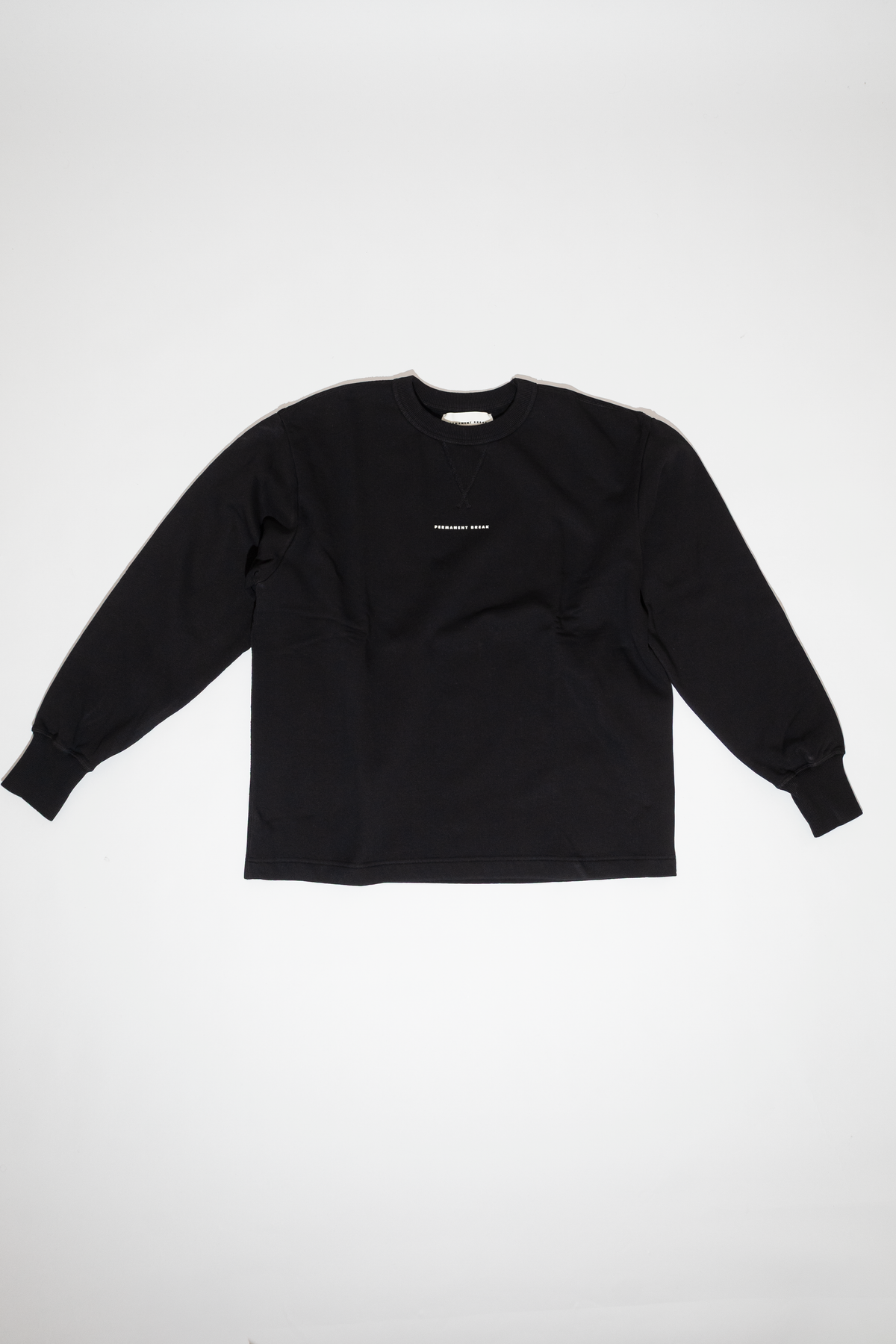 crew t sweat cotton black