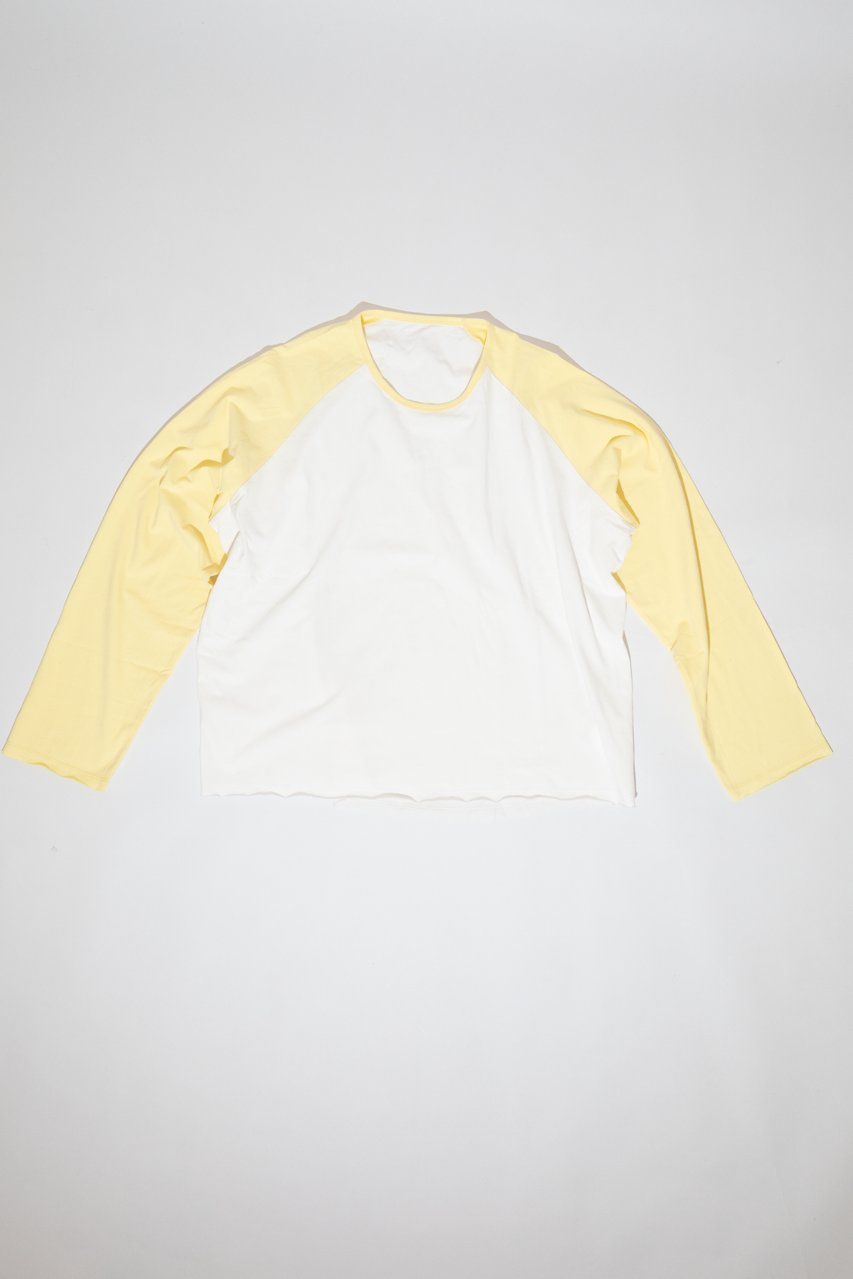 two tone sweat alfie cotton yellow