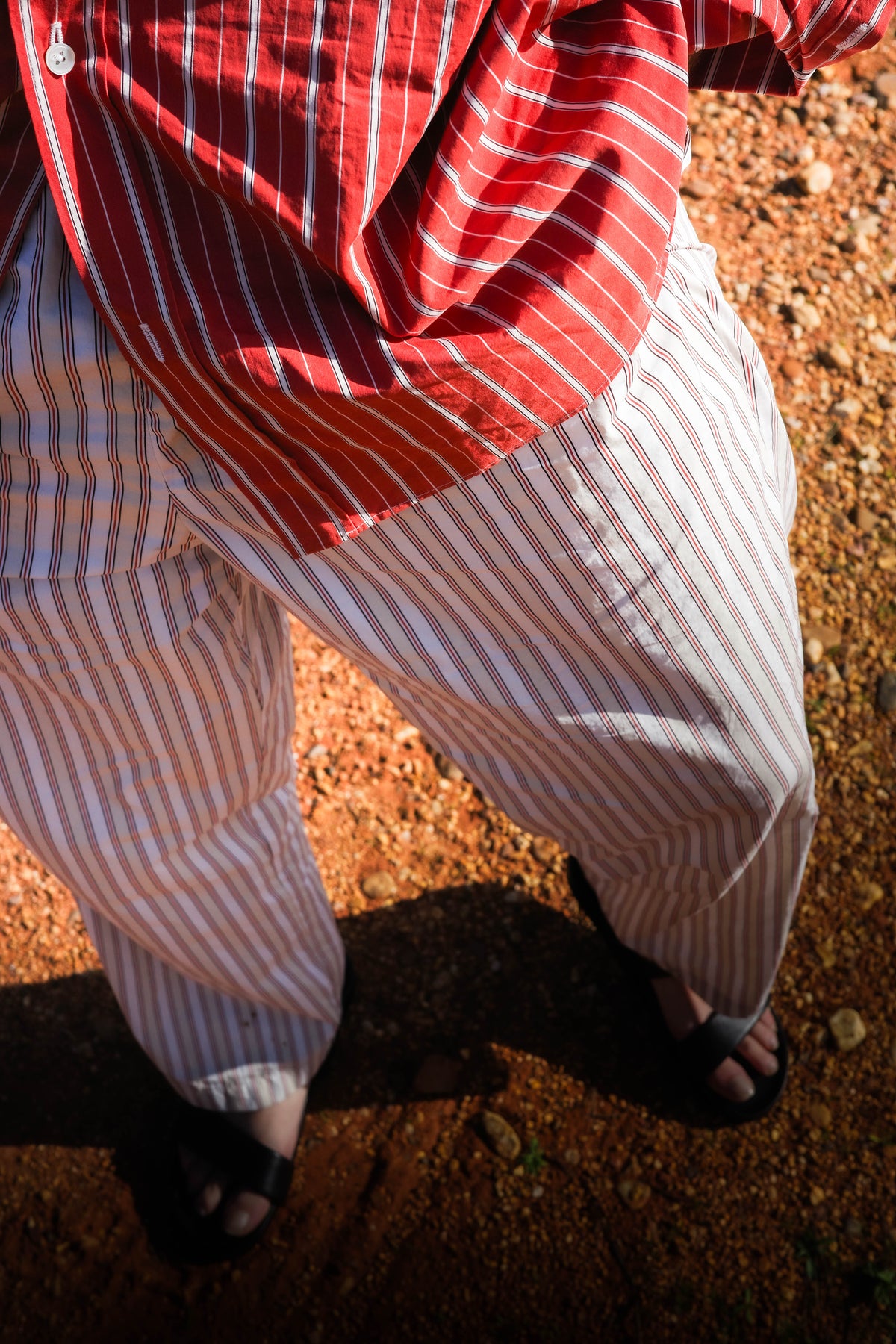 long pants noa cotton offwhite